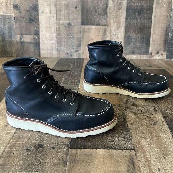 Red Wing 3373 Moc Toe Work Boots Womens 9 B - Picture 11 of 12